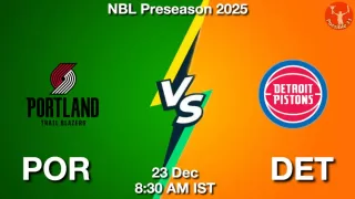 POR vs DET NBA Match Previews