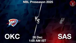 OKC vs SAS NBA Match Previews