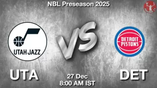 UTA vs DET NBA Match Previews