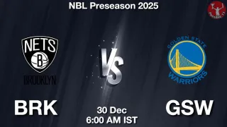 BRK vs GSW NBA Match Previews