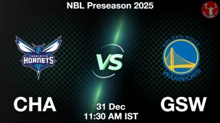 CHA vs GSW NBA Match Previews