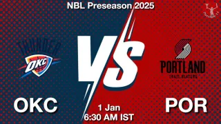 OKC vs POR NBA Match Previews