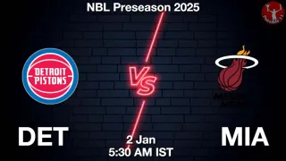 DET vs MIA NBA Match Previews
