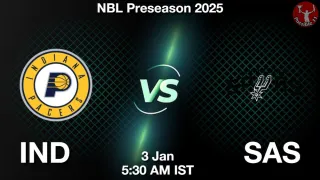 IND vs SAS NBA Match Previews