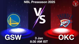 GSW vs OKC NBA Match Previews