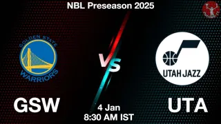 GSW vs UTA NBA Match Previews