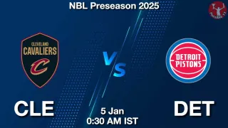 CLE vs DET NBA Match Previews
