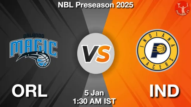 ORL vs IND ड्रीम11 भविष्यवाणी, फैंटेसी बास्केटबाल टीम - 05 जनवरी 2026