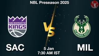 SAC vs MIL NBA Match Previews