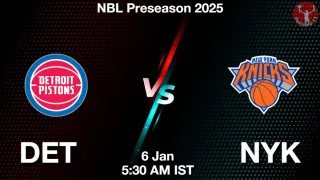 DET vs NYK NBA Match Previews