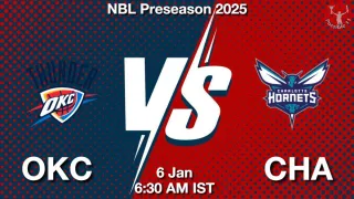 OKC vs CHA NBA Match Previews