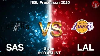 SAS vs LAL NBA Match Previews