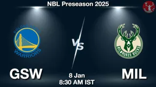 GSW vs MIL NBA Match Previews