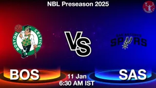 BOS vs SAS NBA Match Previews