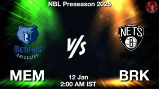 MEM vs BRK NBA Match Previews
