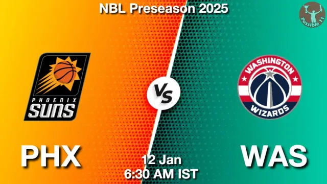 PHX vs WAS ड्रीम11 भविष्यवाणी, फैंटेसी बास्केटबाल टीम - 12 जनवरी 2026