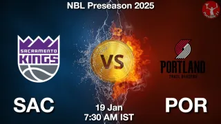 SAC vs POR NBA Match Previews
