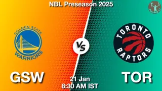 GSW vs TOR NBA Match Previews