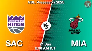 SAC vs MIA NBA Match Previews