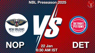 NOP vs DET NBA Match Previews