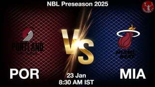 POR vs MIA NBA Match Previews