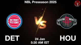 DET vs HOU NBA Match Previews