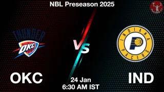 OKC vs IND NBA Match Previews
