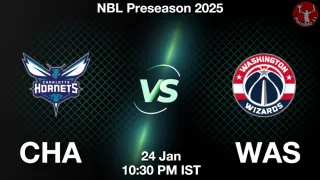 CHA vs WAS NBA Match Previews