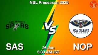 SAS vs NOP NBA Match Previews