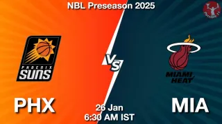 PHX vs MIA NBA Match Previews