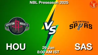 HOU vs SAS NBA Match Previews