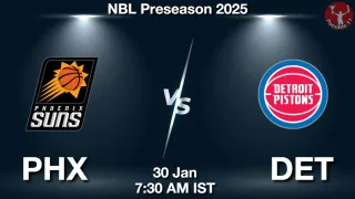 PHX vs DET NBA Match Previews