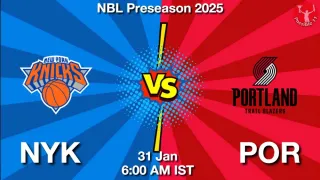NYK vs POR NBA Match Previews