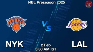NYK vs LAL NBA Match Previews