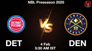 DET vs DEN NBA Match Previews