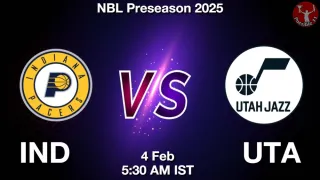 IND vs UTA NBA Match Previews