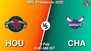 HOU vs CHA NBA Match Previews