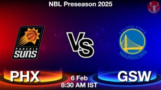 PHX vs GSW NBA Match Previews