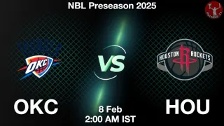 OKC vs HOU NBA Match Previews