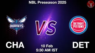 CHA vs DET NBA Match Previews
