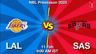 LAL vs SAS NBA Match Previews