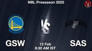 GSW vs SAS NBA Match Previews
