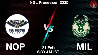 NOP vs MIL NBA Match Previews
