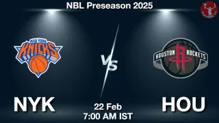 NYK vs HOU NBA Match Previews