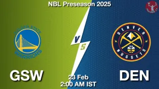 GSW vs DEN NBA Match Previews
