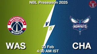 WAS vs CHA NBA Match Previews