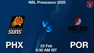 PHX vs POR NBA Match Previews