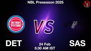 DET vs SAS NBA Match Previews