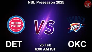 DET vs OKC NBA Match Previews