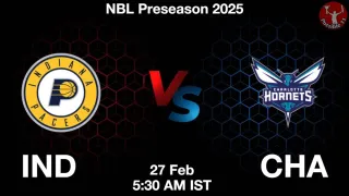 IND vs CHA NBA Match Previews